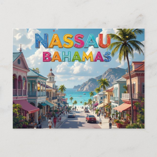 Nassau Vykort (Framsida)