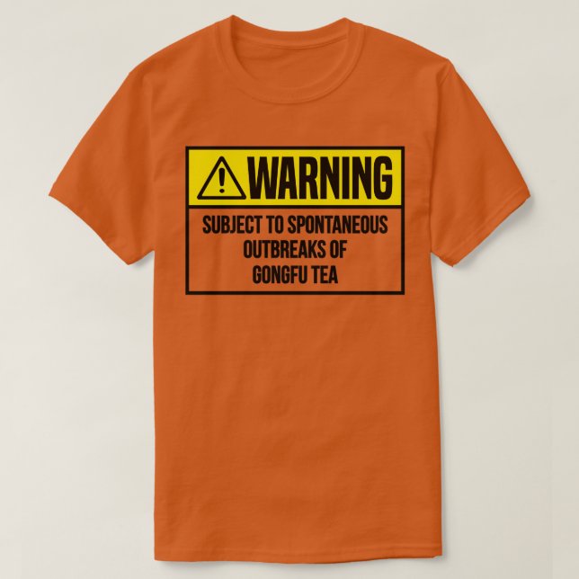 Nästa generation livskunskap Gongfu tea 1 T Shirt (Design framsida)