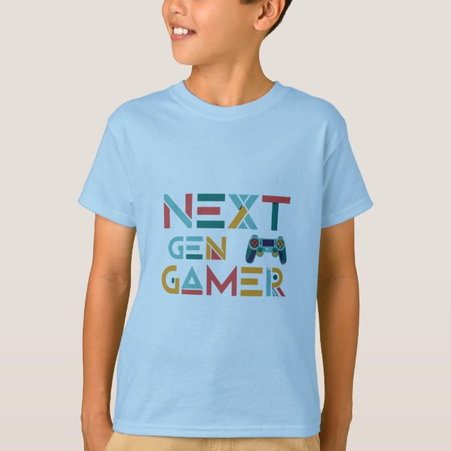 Nästa generations spelare: En T-Shirt-design för f T Shirt (Framsida)