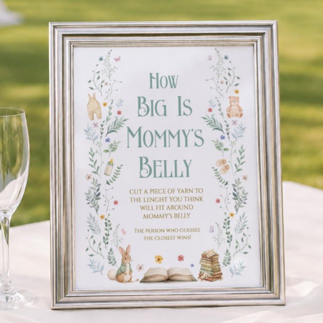 Nästa kapitel Baby Shower Hur stor är hennes mage  Poster (Skapare uppladdad)