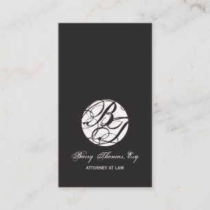Nästa möteskort, monogram DIY-färg Tidsbeställning Kort