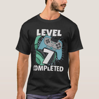 Nästa nivå 7-åring Gammalt 7:e-spel T Shirt