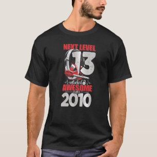 Nästa nivå olåst 13-årig Boy 2010 Headset G T Shirt