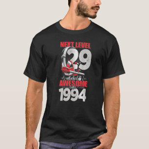 Nästa nivå olåst 29-årig pojke 1994-huvudgrupp G T Shirt