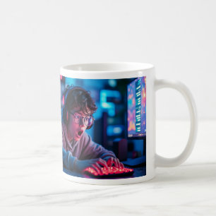 Nästa nivå vänsterhandsmugg kaffemugg