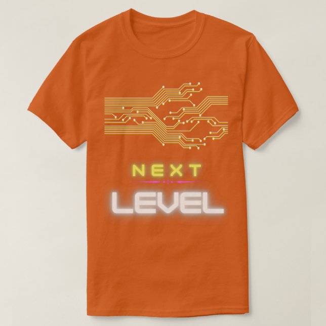 nästa nivådesign 2 t shirt (Design framsida)