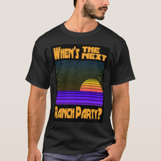 Nästa party (den begränsada midnatta t-shirt