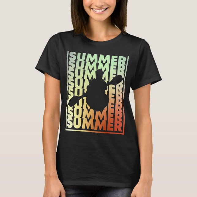 Nästa sommardesign 4 t shirt (Framsida)