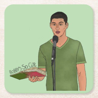 Nästa steg James "Bobby's so söt" underlägg Papper Kvadrat