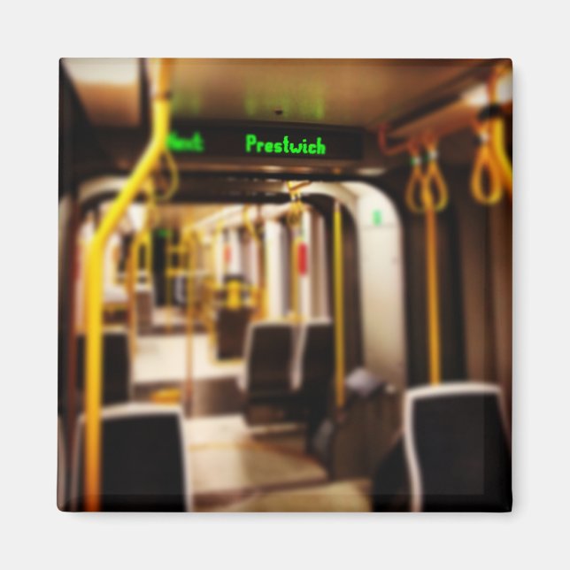 Nästa stopp blir...Prestwich Magnet (Framsidan)
