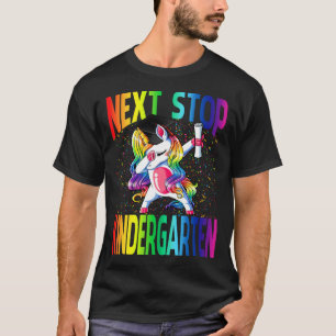Nästa stopp för dagis-Studenten Unicorn T Shirt