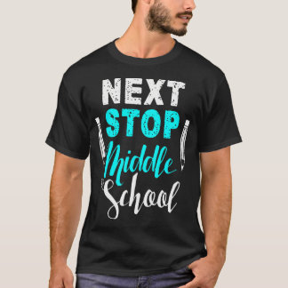 Nästa stopp för Flyttan i Mitten-skolan fram till T Shirt