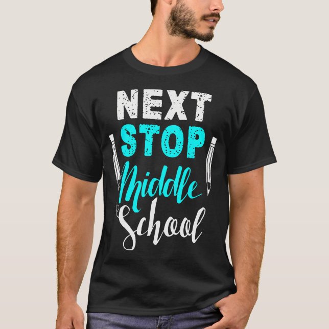Nästa stopp för Flyttan i Mitten-skolan fram till  T Shirt (Framsida)