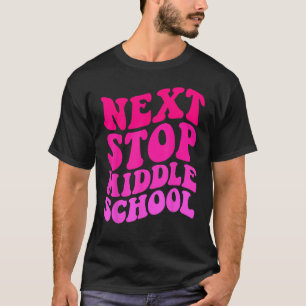 Nästa stopp för Mitten skolans grundskola Graduati T Shirt