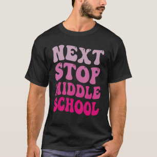 Nästa stopp för Mitten skolans grundskola Graduati T Shirt
