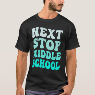 Nästa stopp för Mitten skolans grundskola Graduati T Shirt