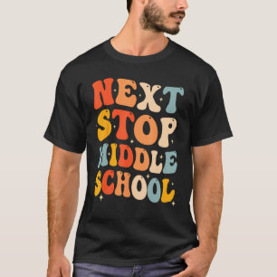 Nästa stopp för Mitten skolans grundskola Graduati T Shirt