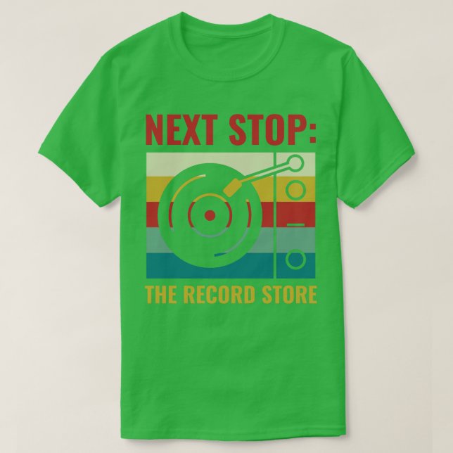 Nästa stopp för postarkivet, den fina vinyl Älskar T Shirt (Design framsida)