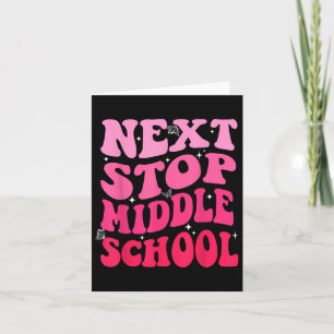 Nästa stopp i Mitten skolelev Groovy Eleméskola G Kort