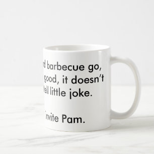 Nästa tid inviterar du Pam. Kaffemugg