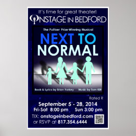 NÄSTA TILL NORMAL Poster