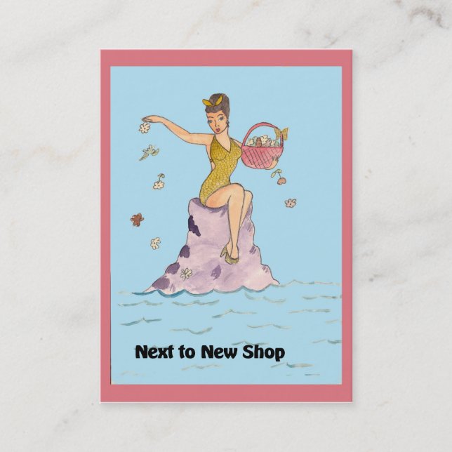 Nästa till nytt Affärskort Visitkort (Framsida)