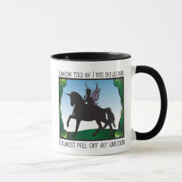Nästan avverkning av min Unicorn Mugg