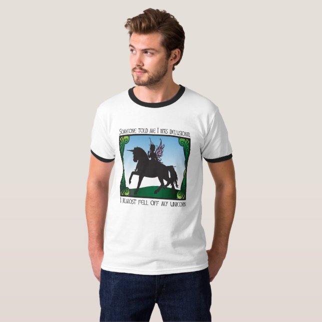 Nästan avverkning av min Unicorn T-shirt (Hel framsida)