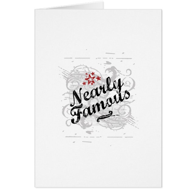 Nästan berömdt hälsningskort (Framsidan)