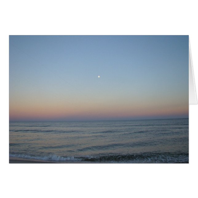 Nästan full måne-IBSP Hälsningskort (Framsidan Horizontal)