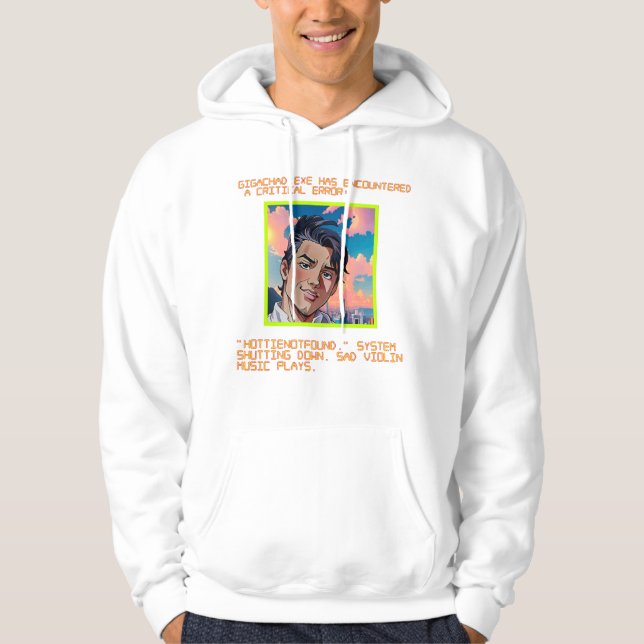 Nästan Gigachad Hoodie (Framsida)