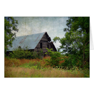 Nästan glömd, övergiven hälsningskort