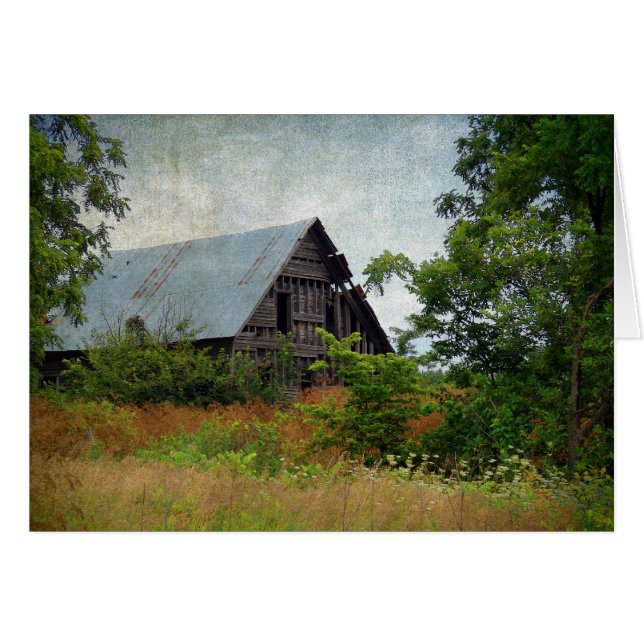 Nästan glömd, övergiven hälsningskort (Framsidan Horizontal)