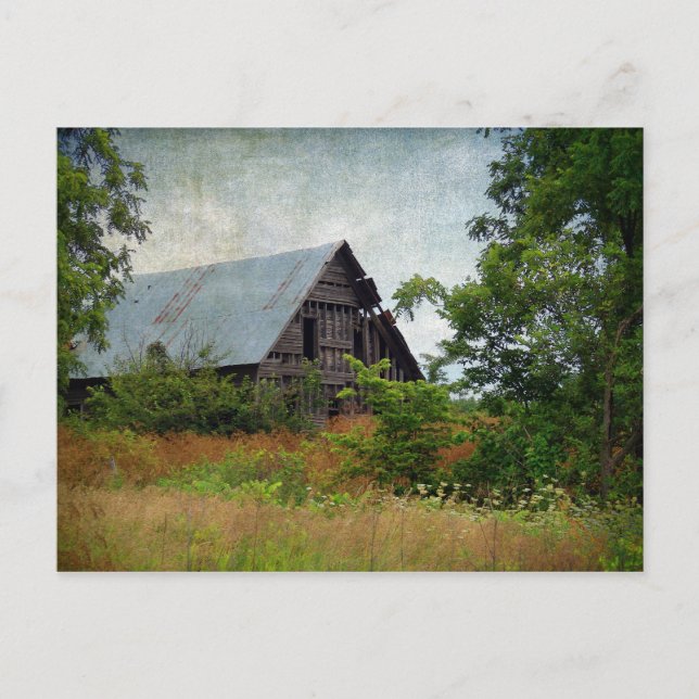 Nästan glömd, övergiven vykort (Framsida)