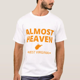 Nästan Heaven Väster Virginia T Shirt