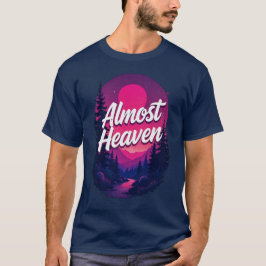 Nästan Heaven Väster Virginia T-shirt