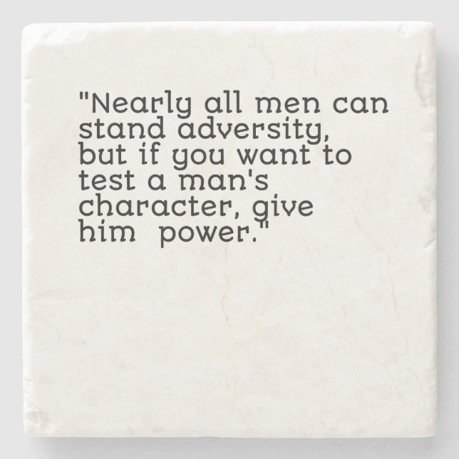 Nästan hela manar kan stå emot motgångar, men.. stenunderlägg (Framsidan)