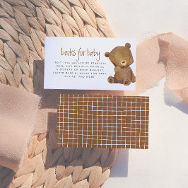 Nästan inte Boho Könsneutrala Babyshower Tilläggskort