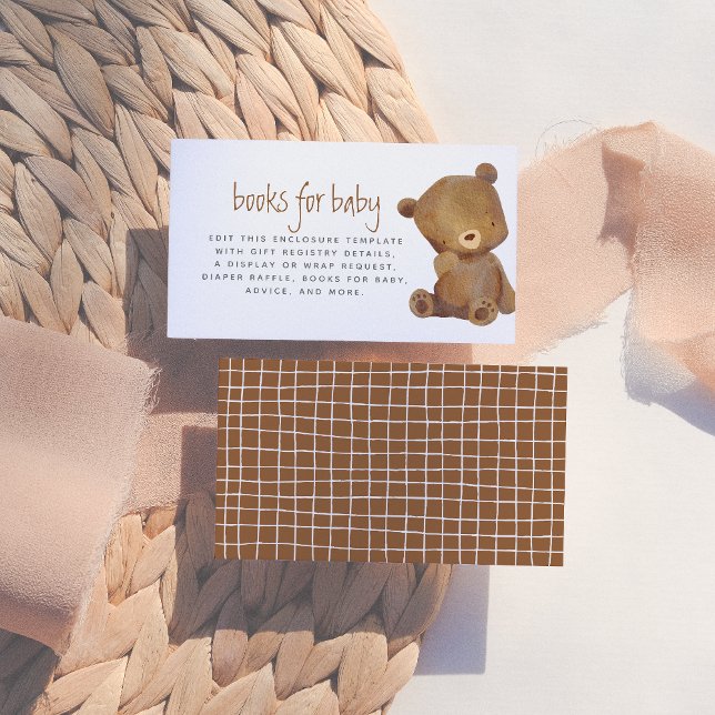 Nästan inte Boho Könsneutrala Babyshower Tilläggskort (Skapare uppladdad)
