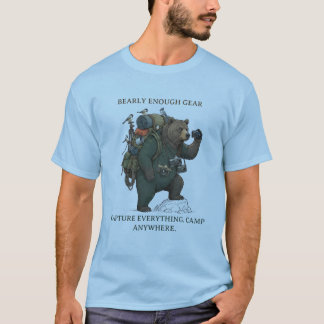 Nästan Inte Nog med Utrustning - Äventyrlig Grizzl T Shirt