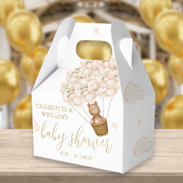 Nästan inte vänta Teddybjörn Ballonger Bebis Bebys Presentaskar
