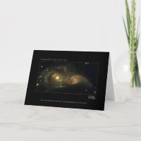 Nästan kolliderande galaxHubble teleskop