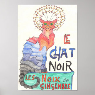 Nästan Le Chatta Noir, Ginger Nöt poster