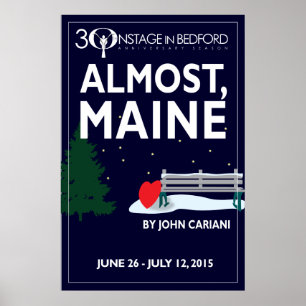 NÄSTAN, MAINE Poster