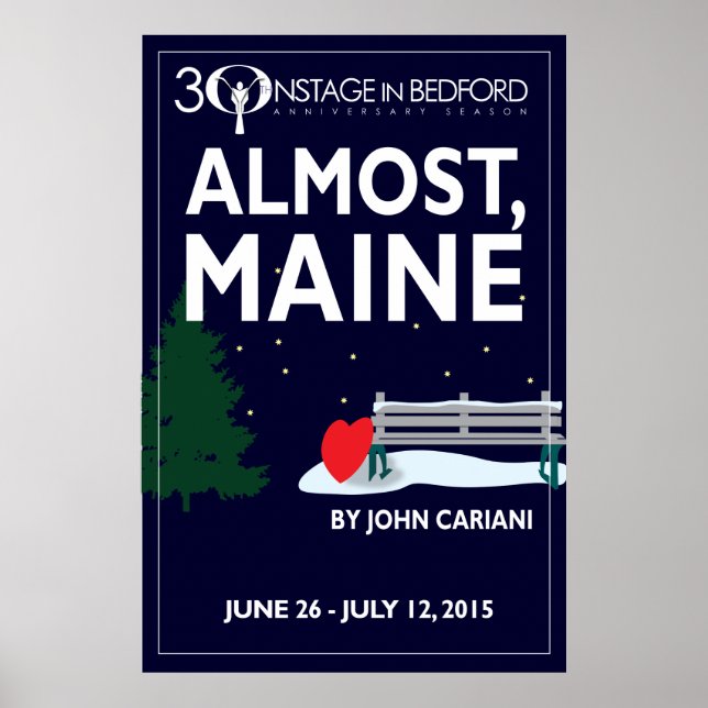 NÄSTAN, MAINE Poster (Framsidan)
