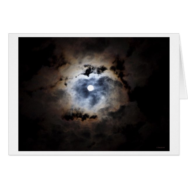 nästan midnatt hälsningskort (Framsidan Horizontal)