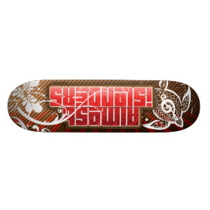 Nästan öboSkateboard 1 Old School Skateboard Bräda 18 Cm