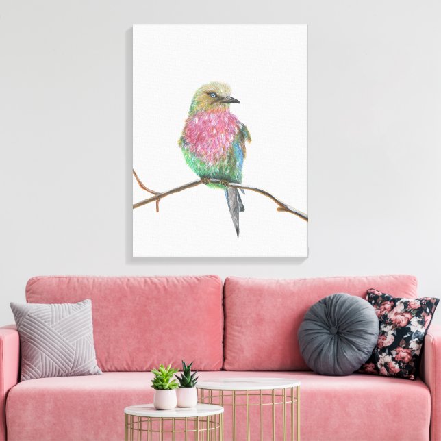 Nästan overklig canvastryck (Insitu (Vardagsrum))