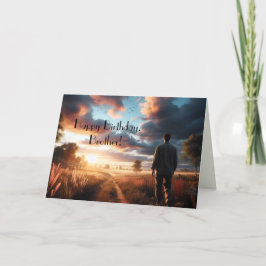 NÄSTAN PERFEKT BROTHER BIRTHDAY CARD TACK KORT