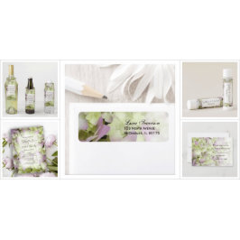 Nästan Rosa Hydrangea Blommigt Tack Kort